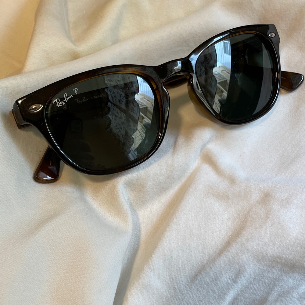 Ray-Ban Polarized Tortoise Shell Sunglasses